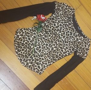 🖤Rue21 Cheetah Long Sleeve🖤